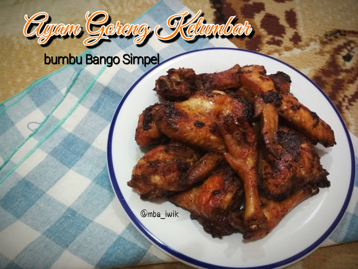 Langkah Mudah untuk Membuat Ayam Goreng Ketumbar bumbu Bango Simpel yang Enak Banget