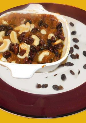 A picture of Yellow Pumpkin Halwa.