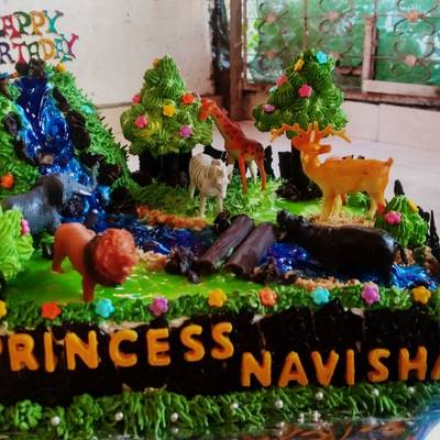 Forest cake | Forest theme cakes, Themed cakes, Forest cake