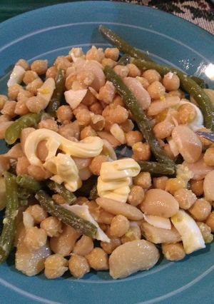 Una foto de Legumbres en ensalada