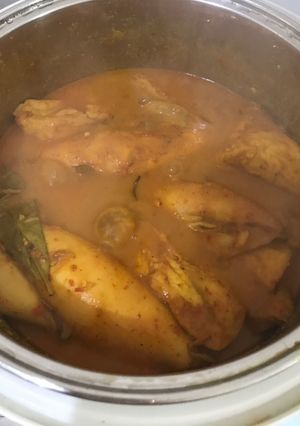 Foto resep Gulai cumi special menggunakan rice cooker
