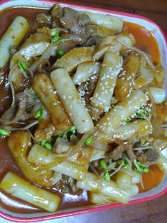韓式辣炒年糕 的食譜成品照片