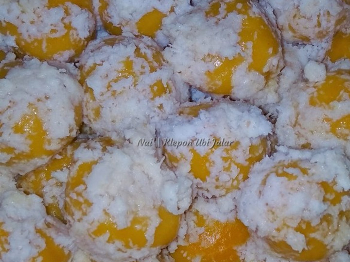 Ternyata ini lho! Resep memasak Klepon Ubi Jalar Kuning  sesuai selera