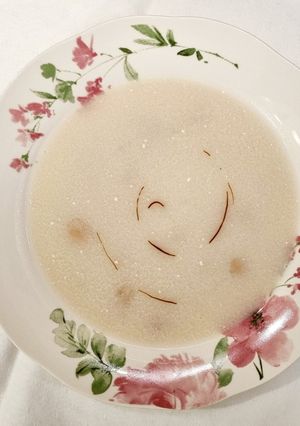 Habart fejtett bableves recept fotója