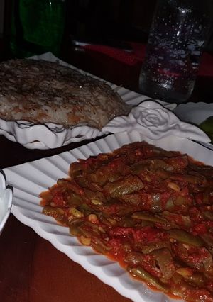 صورة لوصفة فاصوليا بالزيت الحلو