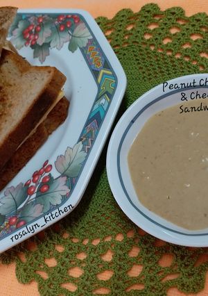 A picture of Peanut Chutney & Cheese Sandwich.