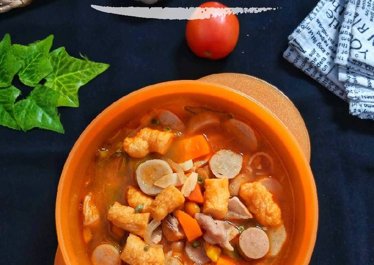 Anti Ribet, Membuat Sup Tomat (Tomato Soup) Sederhana Dan Enak