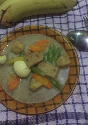 Foto resep Tempe Gembus Kuah Santan