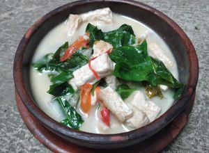 Foto resep Jangan Ndeso Tahu Dong So (Daun Melinjo)