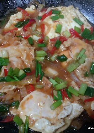 Foto resep Telur ceplok saus kecap
