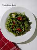 Tumis Daun Pakis Saus Tiram