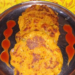Crispy leftover dal chilla A picture of Crispy leftover dal chilla.