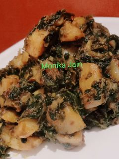 आलू मेथी (Aloo methi recipe in hindi) रेसिपी मुख्य फोटो