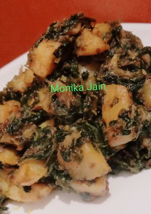 आलू मेथी (Aloo methi recipe in hindi) रेसिपी मुख्य फोटो