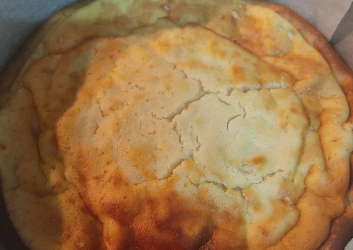 Tarta de queso batido