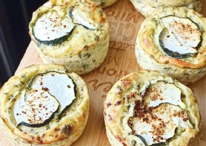 Flans De Courgettes De Chris And Co Food Cookpad