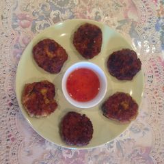 A picture of Prawns Cutlet.