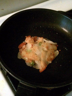 A picture of MC's home made hashbrowns.