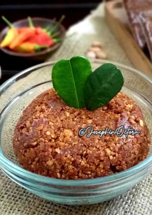 Foto resep Sambal Pecel Kacang khas Madiun