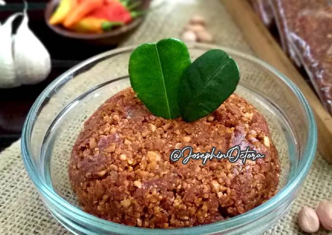 Resep Sambal Pecel Kacang Khas Madiun Oleh Josephine Octora (Wanda ...