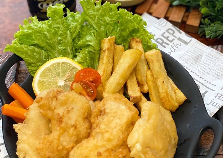 Resep Fish And Amp Chip Ala Tiger Kitchen Yang Gurih