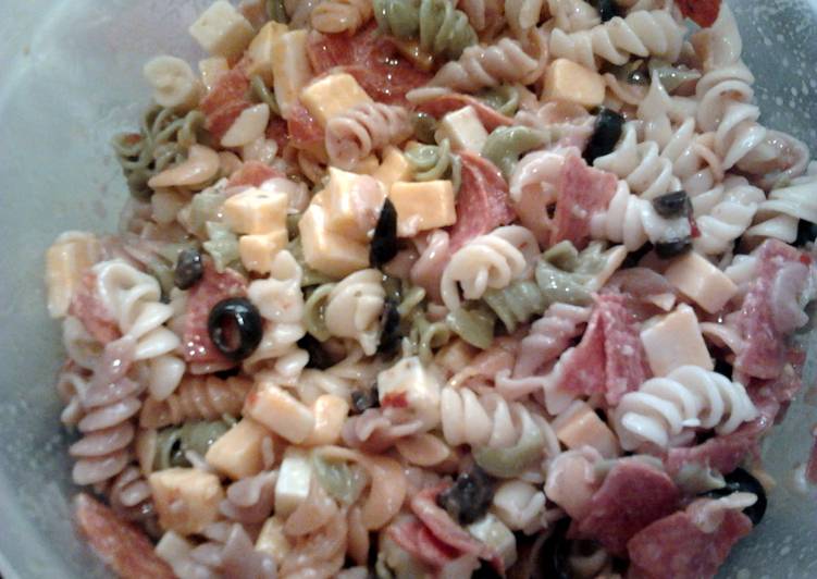 Recipe of Super Quick Homemade Italian Pasta Salad