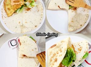 Hình của món Bánh Mì Wrap-ăn sáng 5p nhà làm.