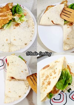 Hình của món Bánh Mì Wrap-ăn sáng 5p nhà làm.