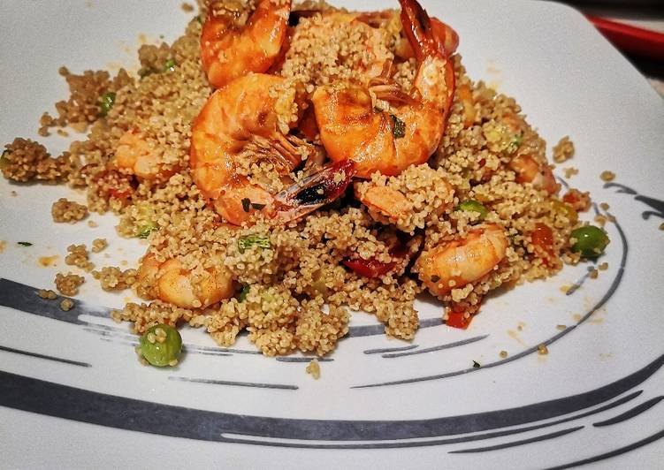 Ricetta Cous Cous Verdure E Gamberoni Di Patrizia Peverini Cookpad