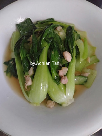 Resep Tumis pokcoy bawang putih Rumahan