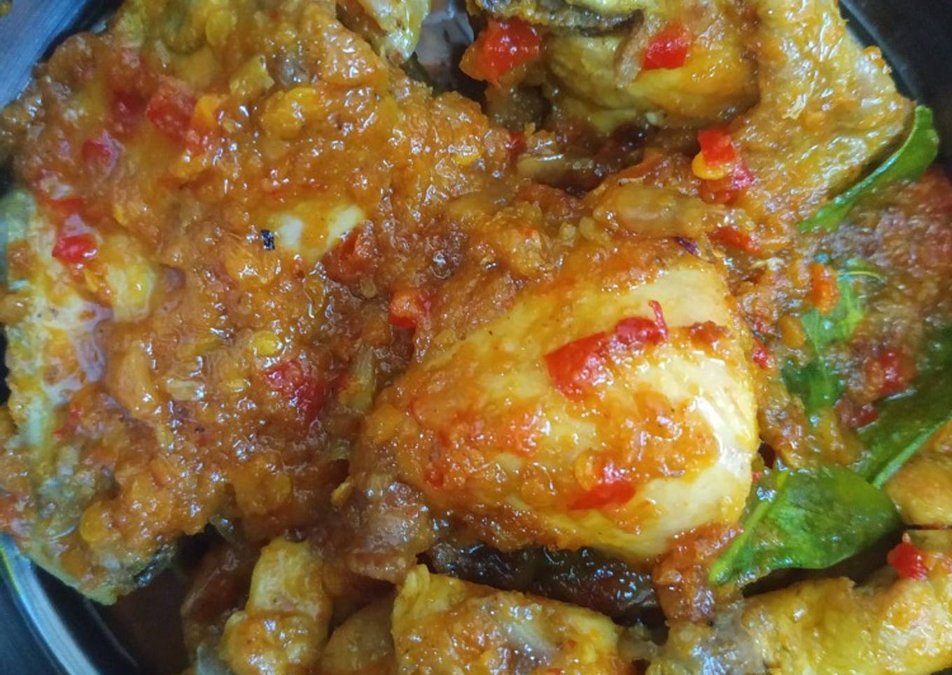 Ayam bumbu merah