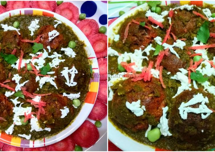 Easiest Way to Make Favorite Beetroot Spinach Kofta Curry