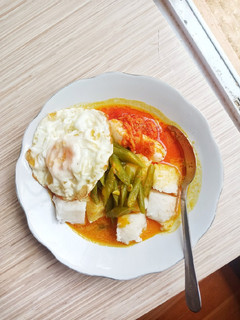 Foto resep Gulai Buncis Lontong Sayur