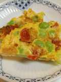 Edamame and Tomato Frittata – Easy Lunchbox Recipe