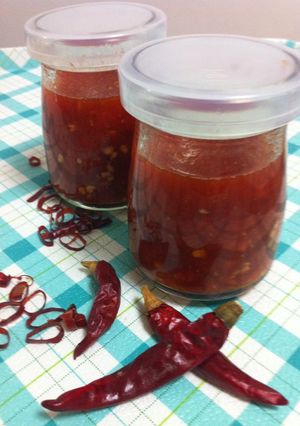 A picture of How to Make Homemade Tabasco with Dried Chili Peppers.