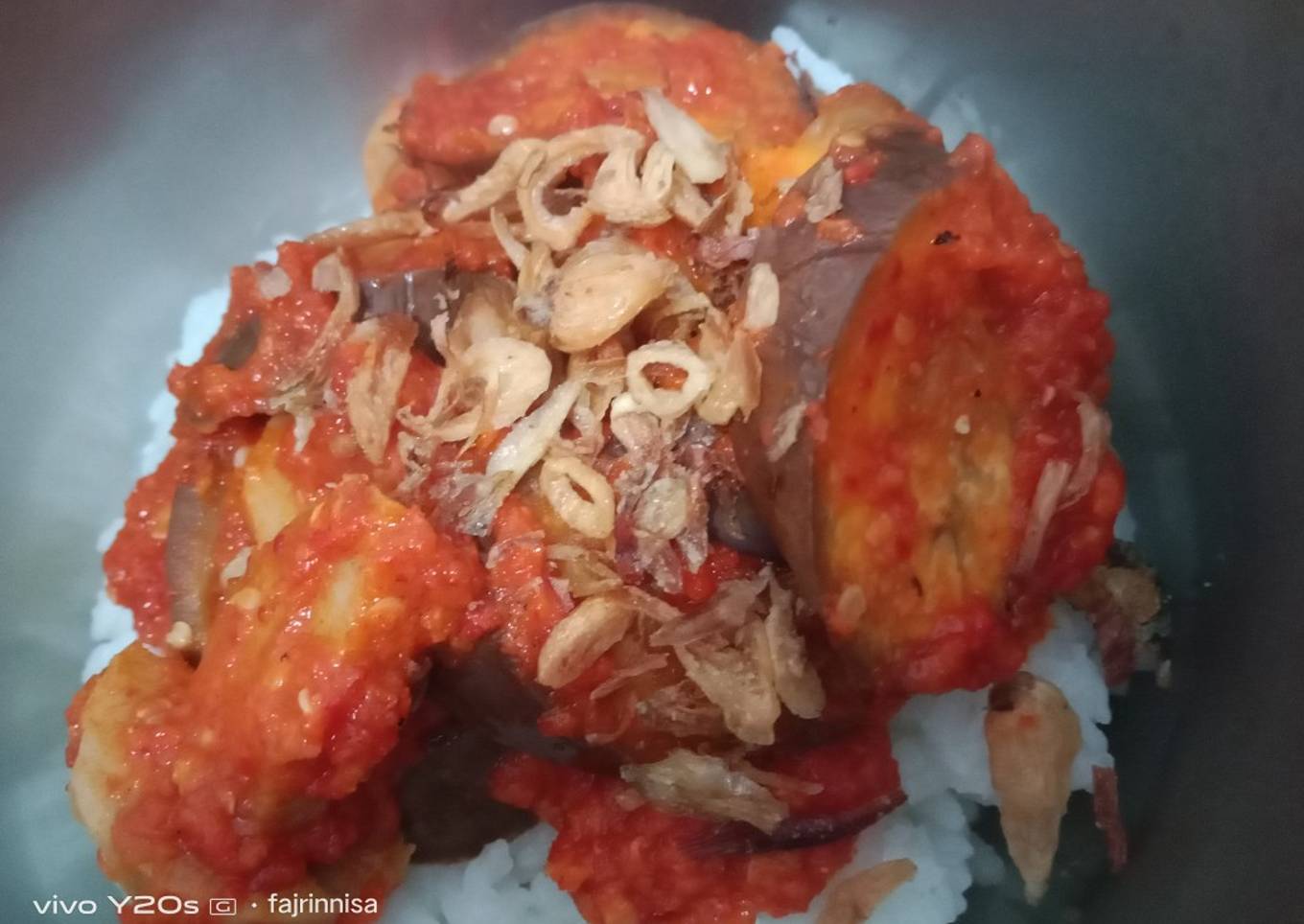 Balado Terong Bakso