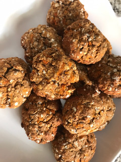 Una foto de Galletas de zanahoria saludables