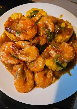 Foto resep Udang Saus Padang