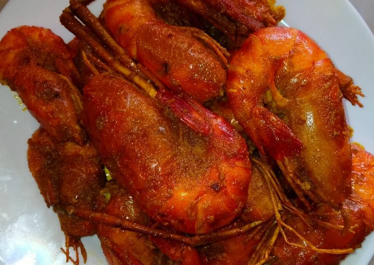 Udang Galah Goreng Ala Saya