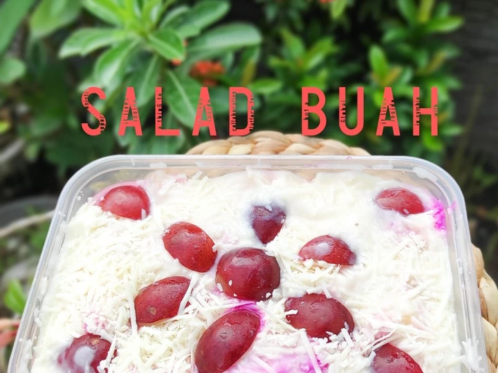 Cara Mudah Membuat Resep 118. Salad Buah Yogurt Cimory yang Bisa Manjain Lidah Anti Ribet, Lezat