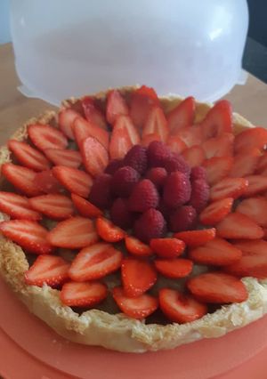 Une photo de Tarte aux fruits rouges