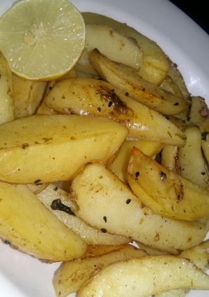 A picture of Lemon Baked potatoe.