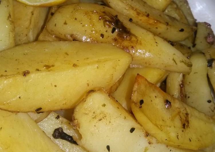 Steps to Prepare Speedy Lemon Baked potatoe