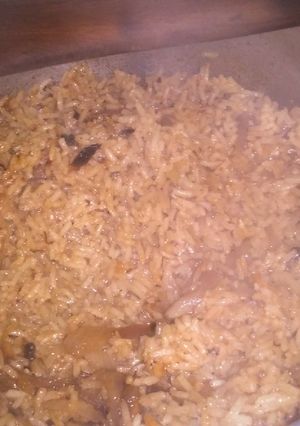 A picture of Vegetarian pilau #pilau contest.