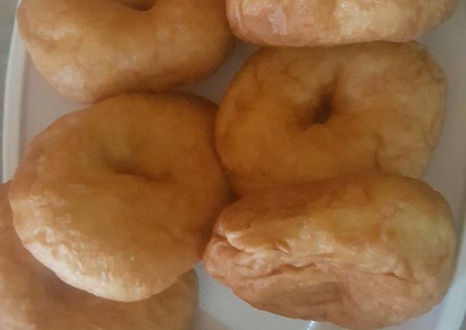 Cara Gampang Membuat Fluffy Doughnut recipe, Bikin Ngiler