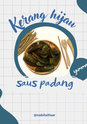 Foto resep Kerang hijau saus padang
