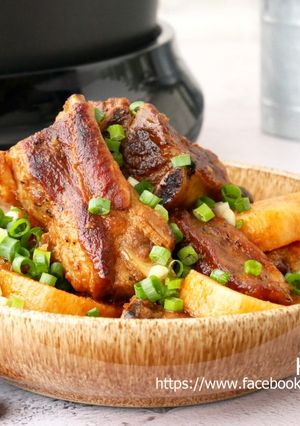 山藥糖醋排骨_一鍋到底下飯菜 的食譜成品照片