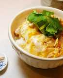 Mom's Traditional Oyakodon from the Diner