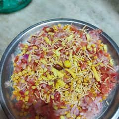 Chana chaat A picture of Chana chaat.
