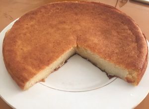 Hình của món Bánh khoai mì nướng.